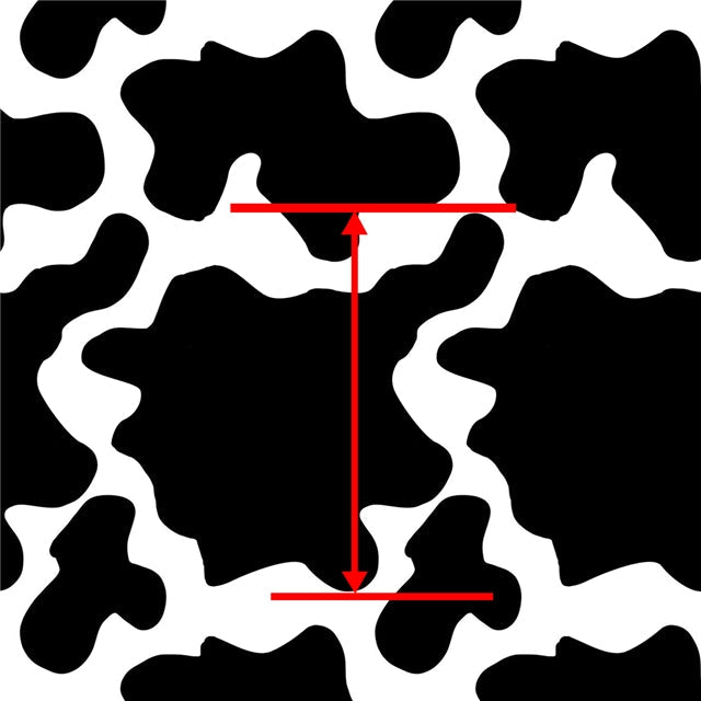 Cow Hide Litchi Printed Faux Leather Sheet FeeFiFauxLeather