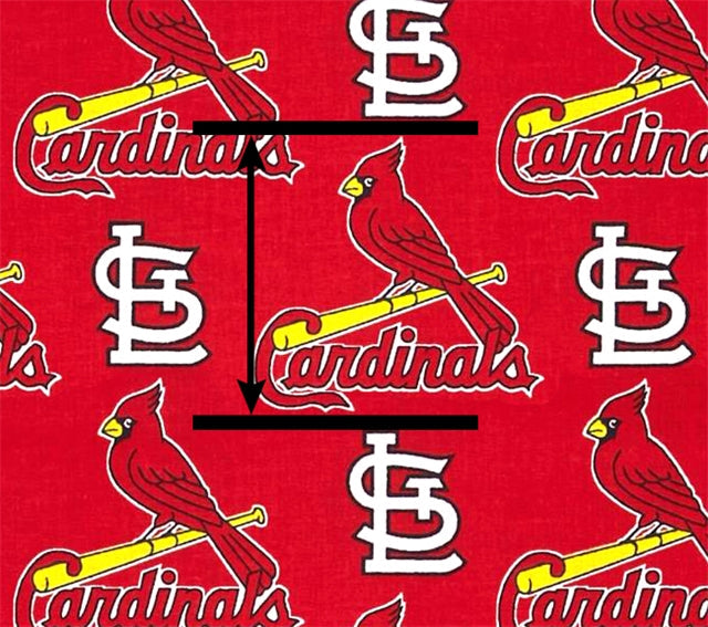 Cardinals Football Textured Liverpool/ Bullet Fabric FeeFiFauxLeather