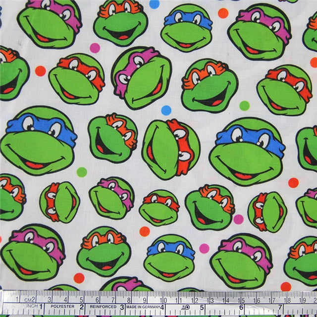 Teenage Mutant Ninja Turtles Textured Liverpool/ Bullet Fabric FeeFiFauxLeather