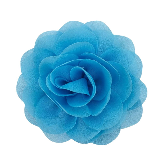 3 1/4" to 3 1/2” Large Mesh Flower, Multiple Colors To Choose From