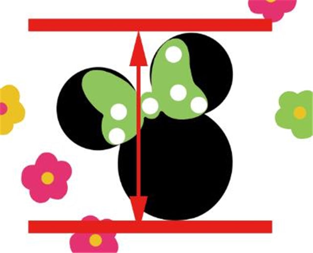 Mouse Printed See Through Sheet  Clear Transparent Sheet FeeFiFauxLeather