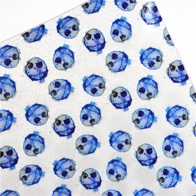 The Nightmare Before Christmas Printed See Through Sheet  Clear Transparent Sheet FeeFiFauxLeather