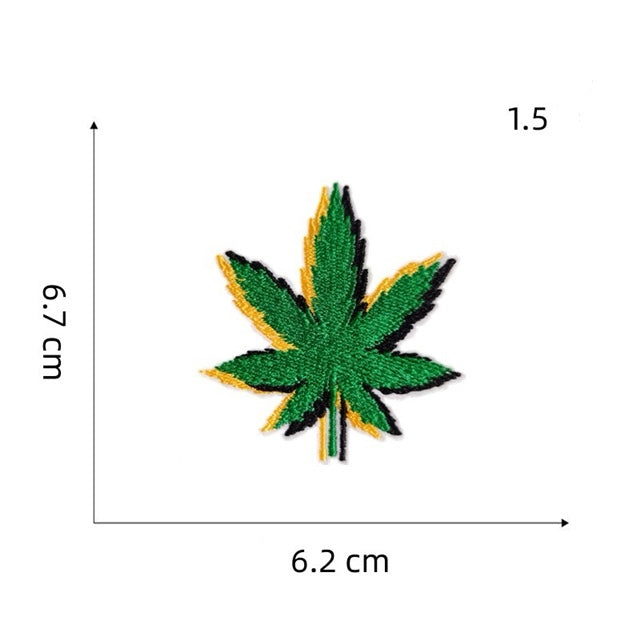 Mary Jane Embroidery Patch FeeFiFauxLeather