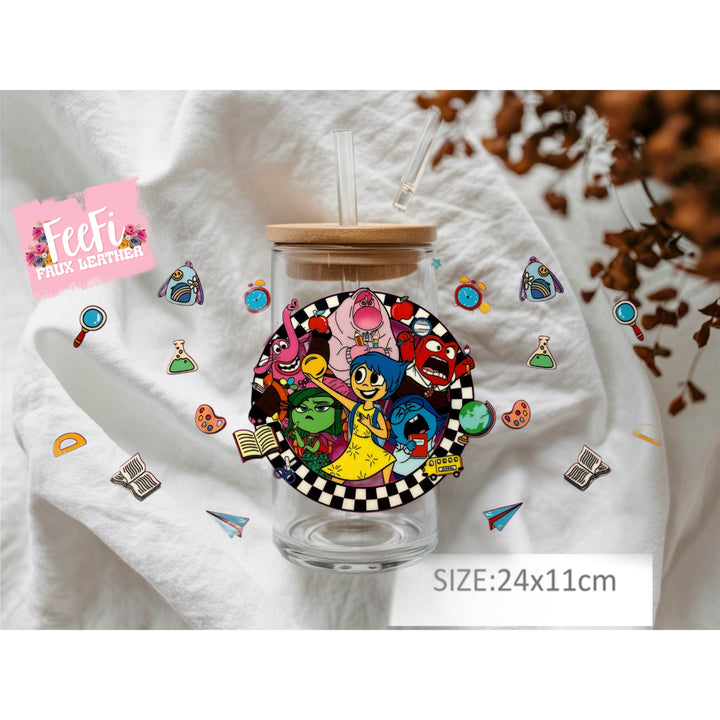 Inside Out UV DTF Cup Wrap – Easy Cup Wrap for Tumblers & Projects FeeFiFauxLeather