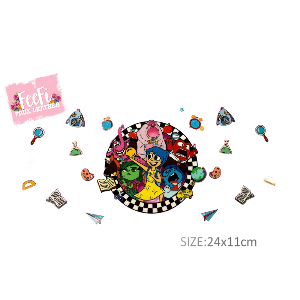 Inside Out UV DTF Cup Wrap – Easy Cup Wrap for Tumblers & Projects FeeFiFauxLeather