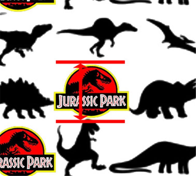 Jurassic Park Textured Liverpool/ Bullet Fabric FeeFiFauxLeather