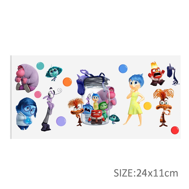 Inside Out Movie UV DTF Glass Can Wrap FeeFiFauxLeather