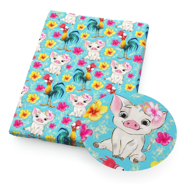 The Ocean Princess Sidekicks Textured Liverpool/ Bullet Fabric FeeFiFauxLeather