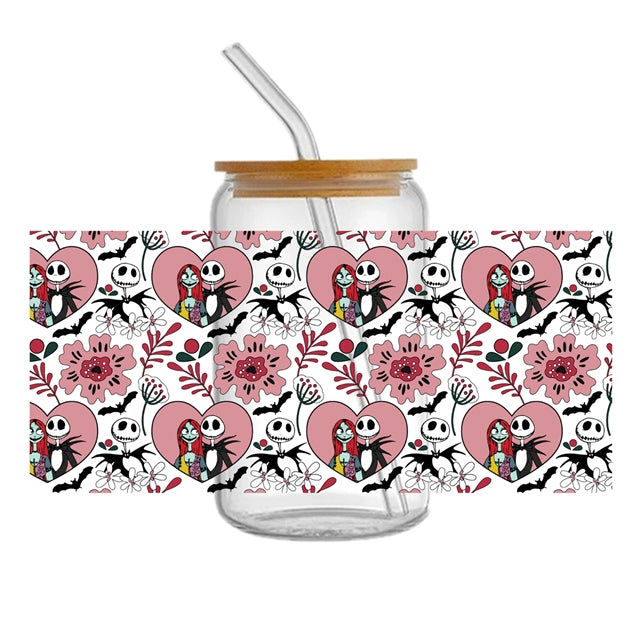 Halloween UV DTF Cup Wrap – Easy Cup Wrap for Tumblers & Projects FeeFiFauxLeather