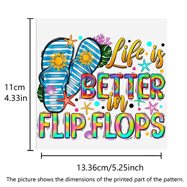 Beach UV DTF Glass Can Wrap FeeFiFauxLeather