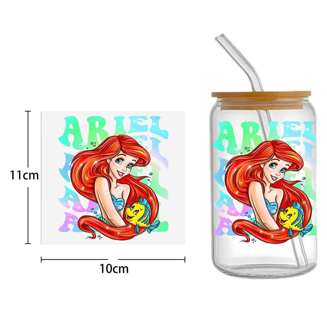 Princess UV DTF Glass Can Wrap FeeFiFauxLeather