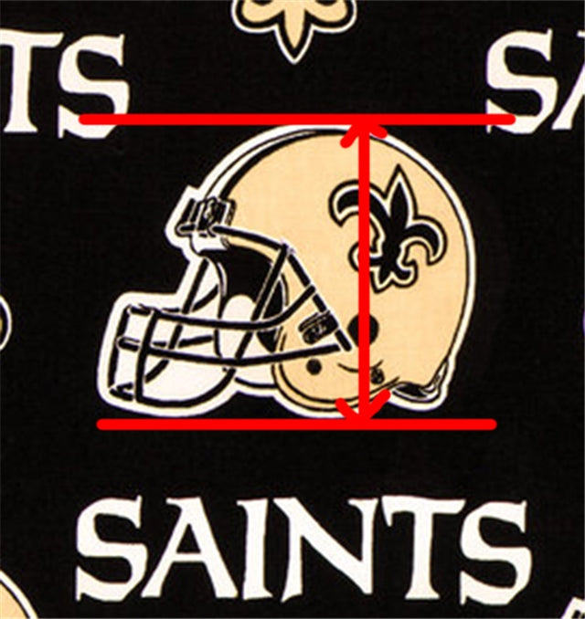 Saints Football Printed Liverpool/Bullet Fabric FeeFiFauxLeather