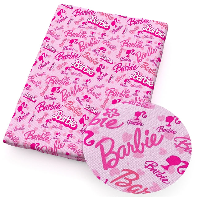 Fashion Doll Printed Fabric FeeFiFauxLeather