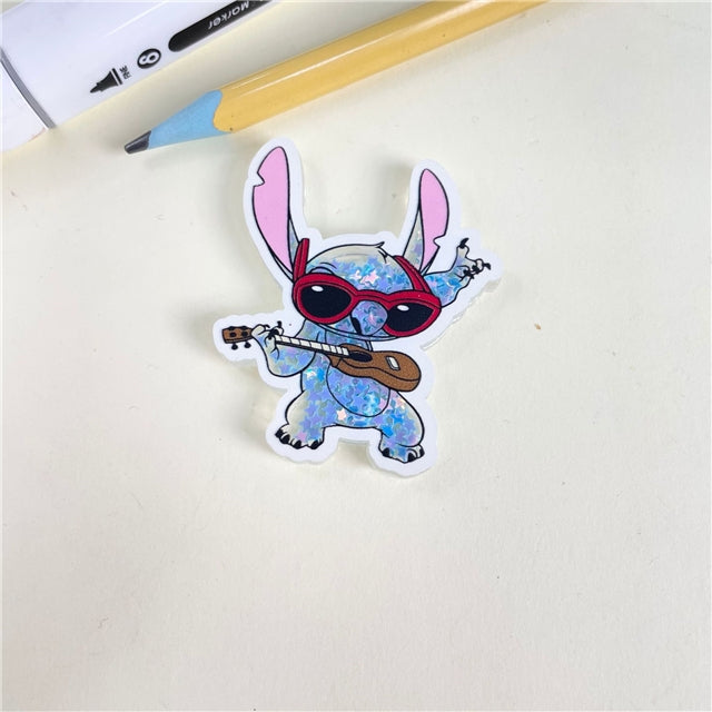 Stitch Quicksand Sequin Resin FeeFiFauxLeather
