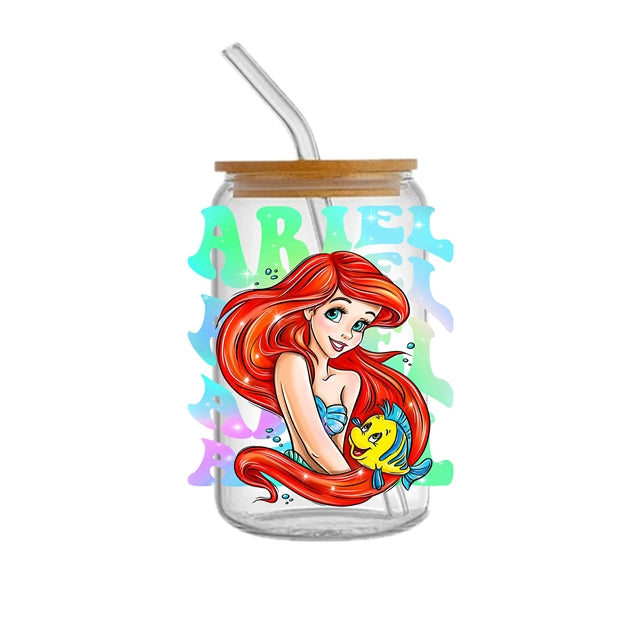 Princess UV DTF Glass Can Wrap FeeFiFauxLeather