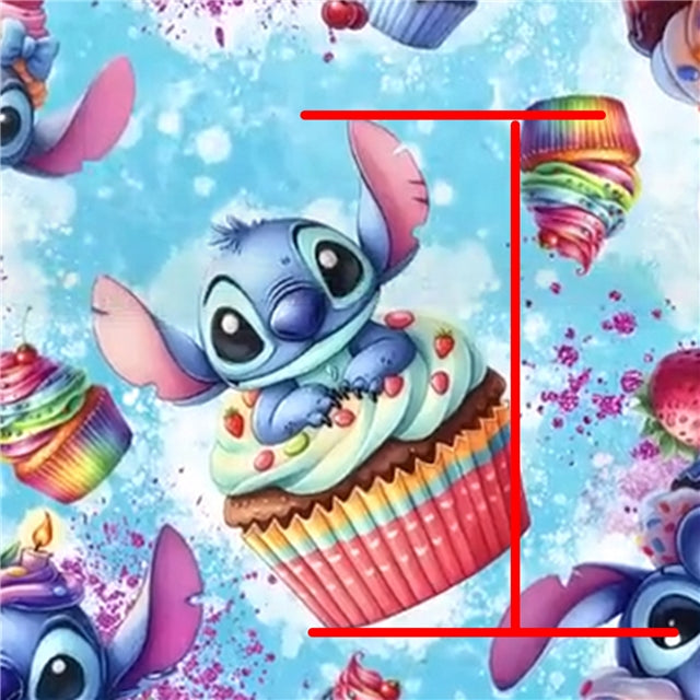 Blue Alien Print Smooth Faux Leather Sheet FeeFiFauxLeather