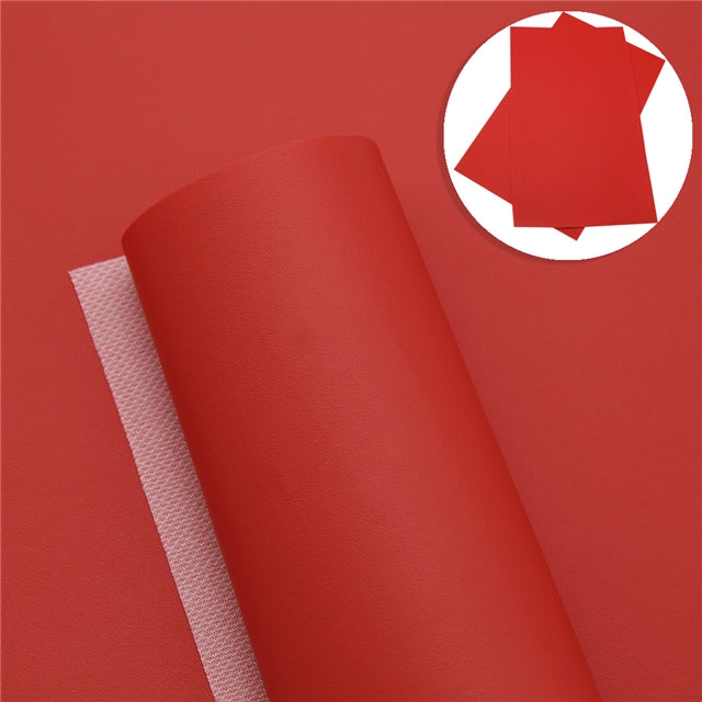 Sheepskin Smooth Solid Sheet Printed Faux Leather Sheet FeeFiFauxLeather