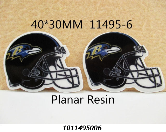Ravens Football Resin 5 piece set FeeFiFauxLeather
