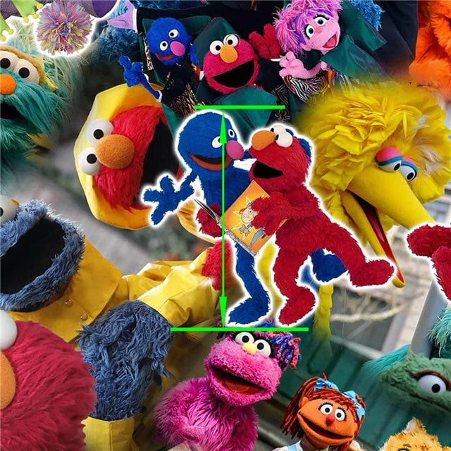 Sesame Street Printed Smooth Faux Leather Sheet FeeFiFauxLeather