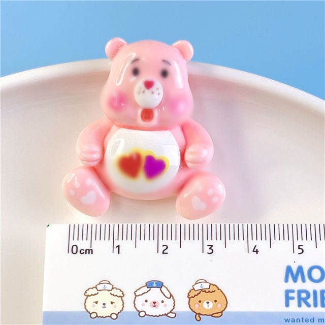 3-D Carebear Flat Back Resin Centerpiece FeeFiFauxLeather