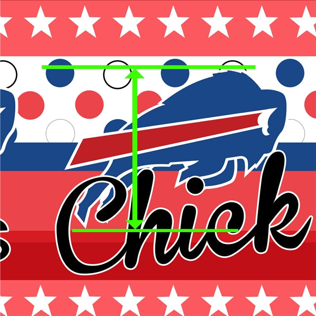 Buffalo Bills Printed Fabric FeeFiFauxLeather