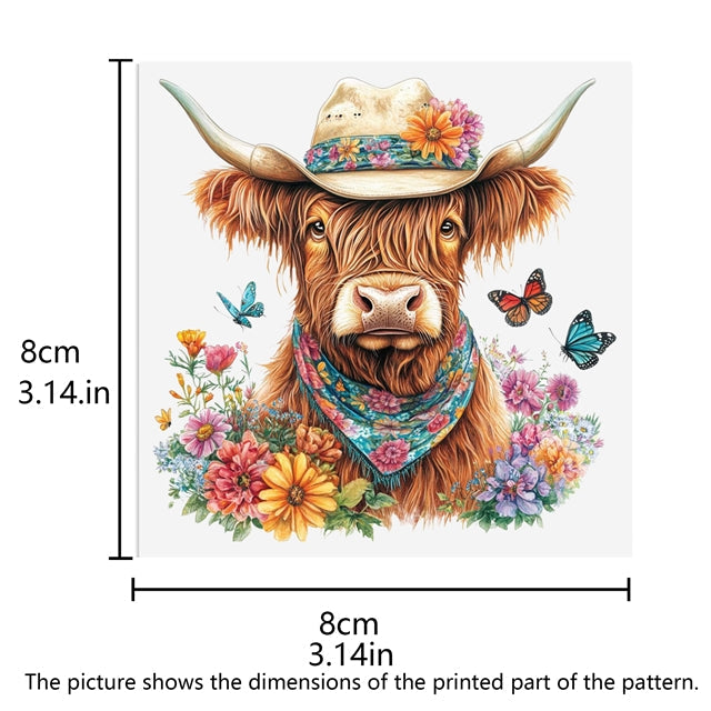 Cow UV DTF Wrap FeeFiFauxLeather