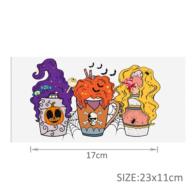 Hocus Pocus UV DTF Cup Wrap – Easy Cup Wrap for Tumblers & Projects FeeFiFauxLeather