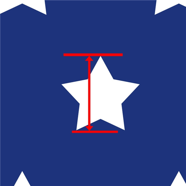 Stars July 4th Red, White and Blue Textured Liverpool/ Bullet Fabric FeeFiFauxLeather