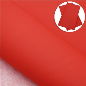 Plain Matte Printed Faux Leather Sheet FeeFiFauxLeather