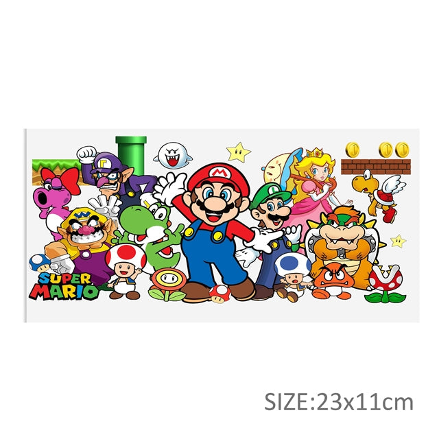 Super Mario UV DTF Glass Can Wrap FeeFiFauxLeather