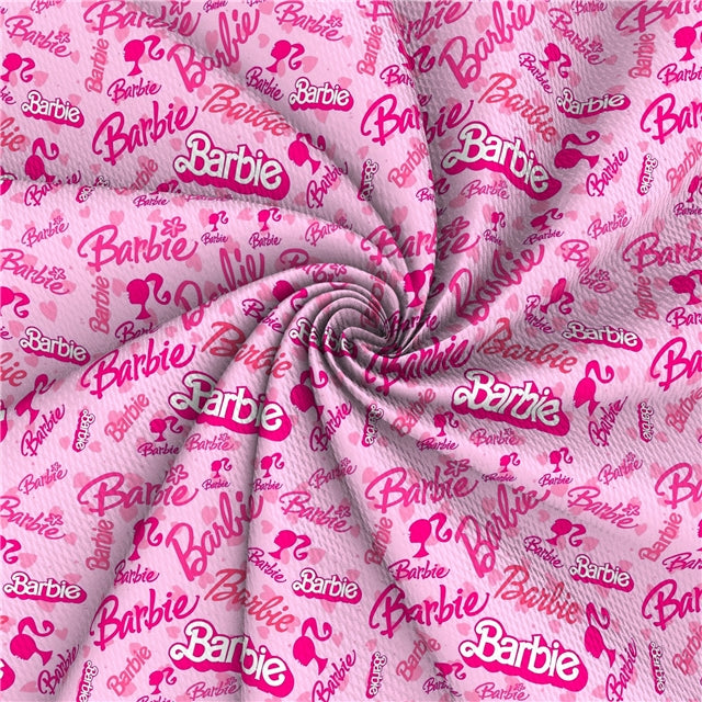 Fashion Doll Printed Fabric FeeFiFauxLeather