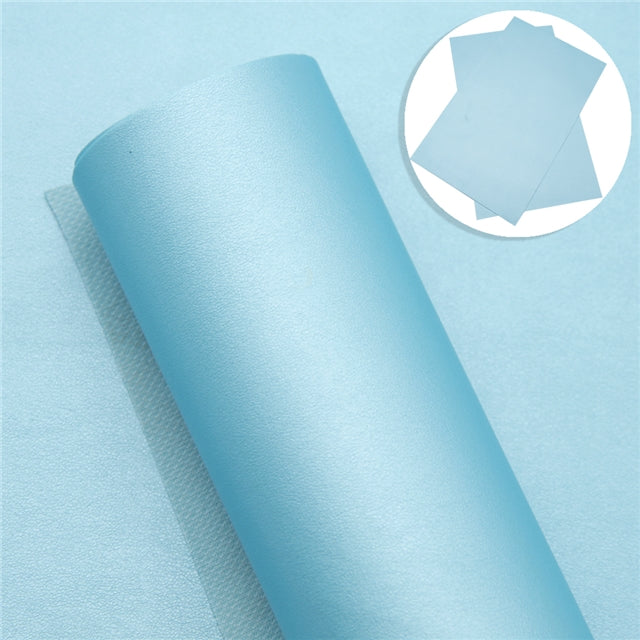 Sheepskin Smooth Solid Sheet Printed Faux Leather Sheet FeeFiFauxLeather