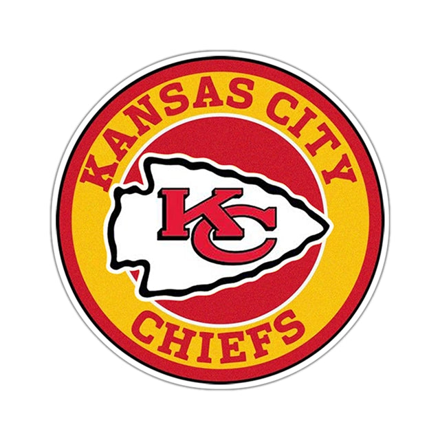 Chiefs Football Resin5 piece set FeeFiFauxLeather