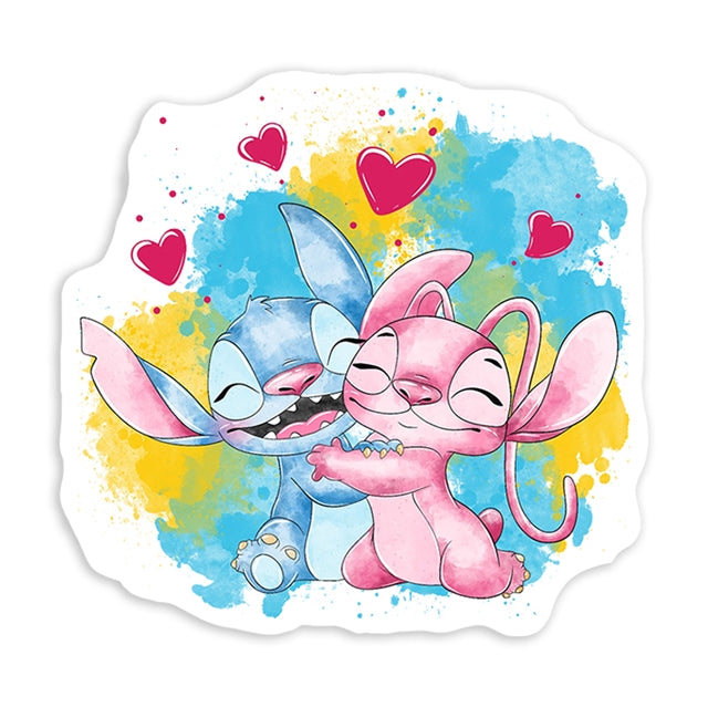 Lilo and Stitch Glitter Resin 5 piece set FeeFiFauxLeather