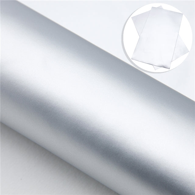 Plain Matte Printed Faux Leather Sheet FeeFiFauxLeather