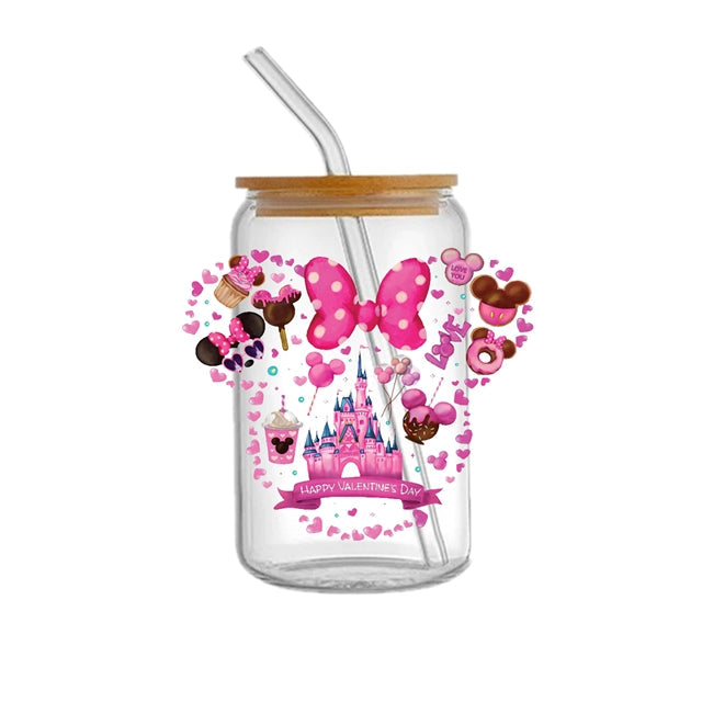 Mouse  UV DTF Glass Can Wrap FeeFiFauxLeather