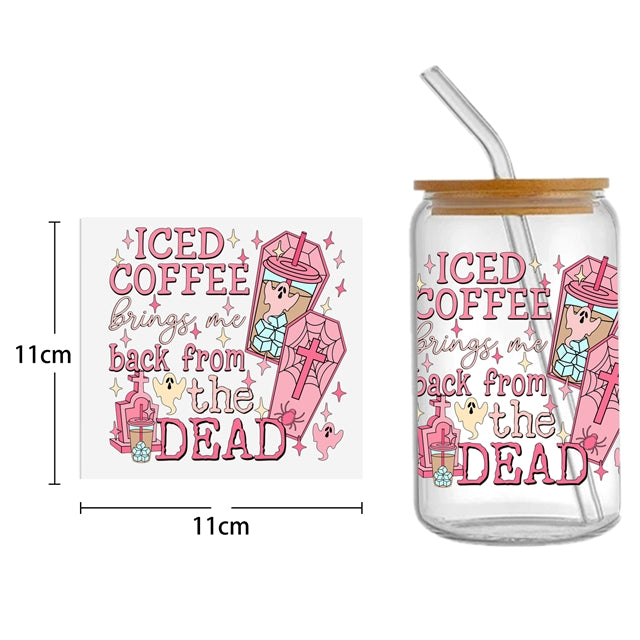 Teacher UV DTF Cup Wrap – Easy Cup Wrap for Tumblers & Projects FeeFiFauxLeather