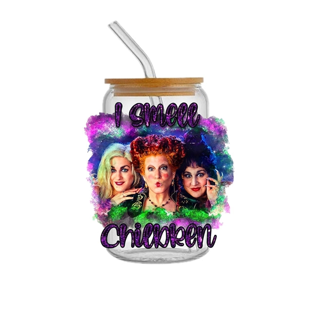 Hocus Pocus UV DTF Cup Wrap – Easy Cup Wrap for Tumblers & Projects FeeFiFauxLeather