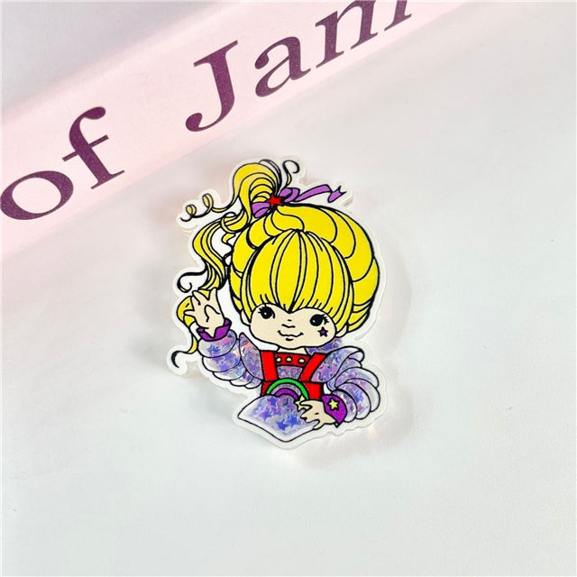 Rainbow Brite Quicksand Sequin Resin