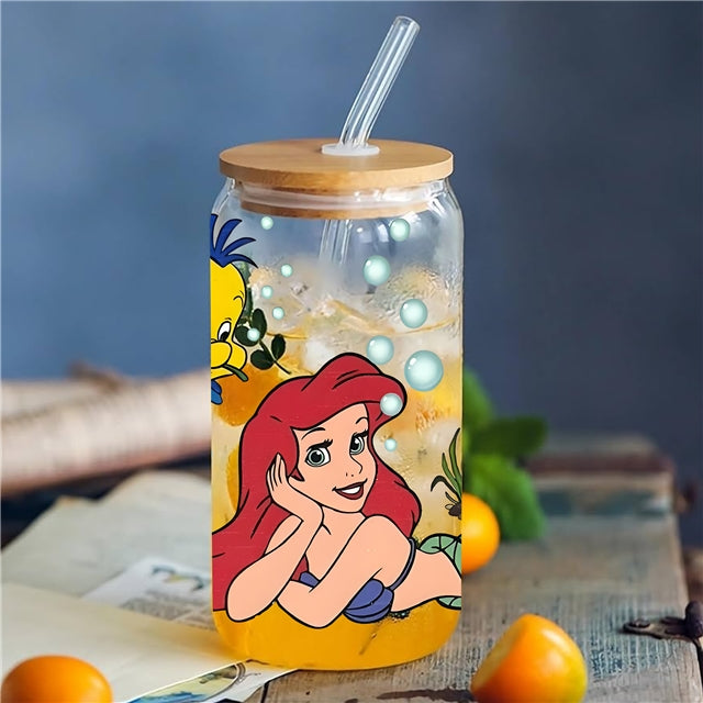 Mermaid UV DTF Cup Wrap – Easy Cup Wrap for Tumblers & Projects FeeFiFauxLeather