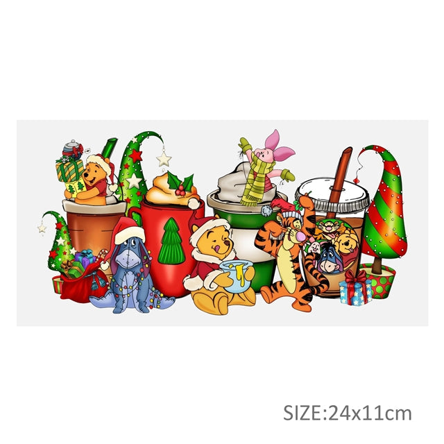 Honey Bear UV DTF Glass Can Wrap FeeFiFauxLeather