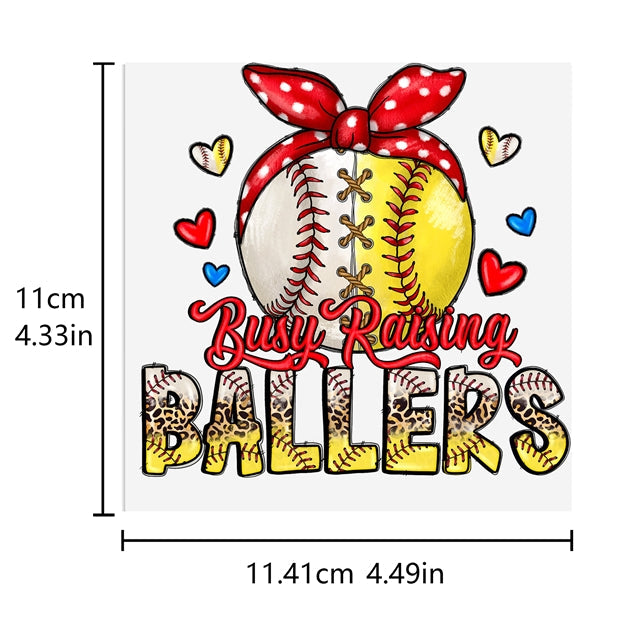Baseball Baller UV DTF Glass Can Wrap FeeFiFauxLeather