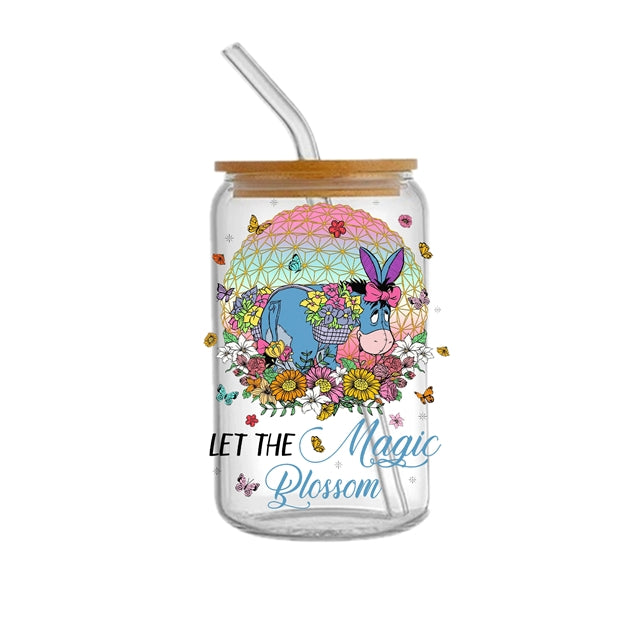 Pooh Bear UV DTF Cup Wrap – Decorative Wrap Design for Tumblers & Cups FeeFiFauxLeather