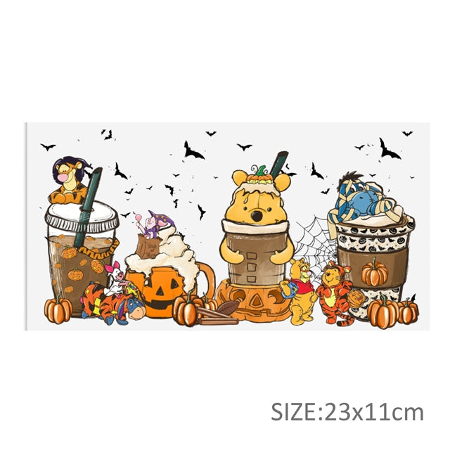 Honey Bear UV DTF Glass Can Wrap FeeFiFauxLeather