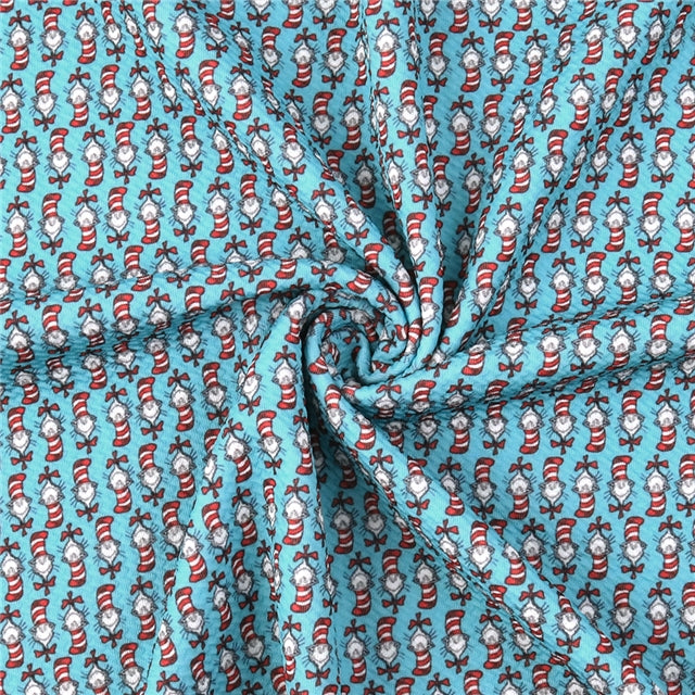 Dr Seuss  Printed Fabric FeeFiFauxLeather