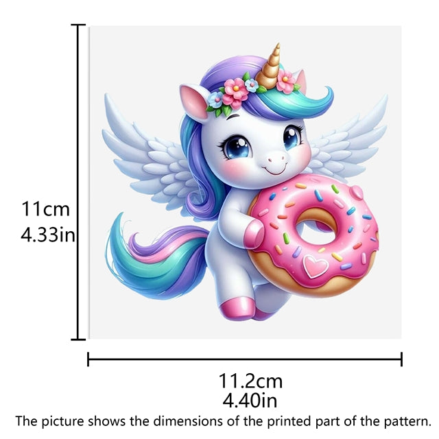 Unicorn UV DTF Glass Can Wrap