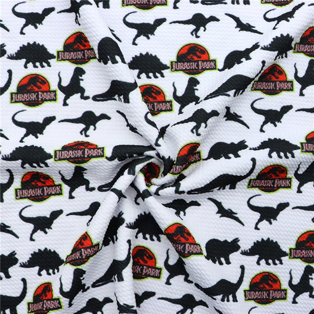 Jurassic Park Textured Liverpool/ Bullet Fabric FeeFiFauxLeather