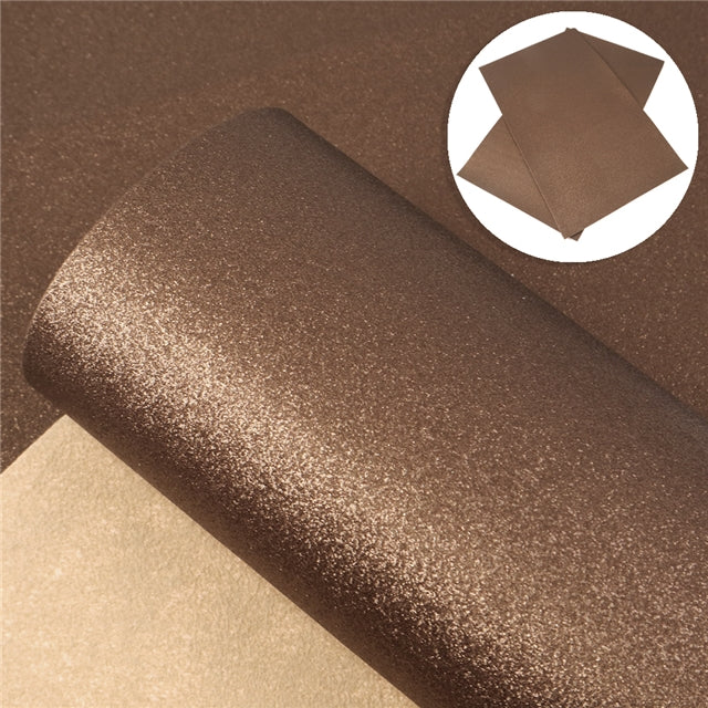 Pearl Metallic Faux Leather Sheet FeeFiFauxLeather