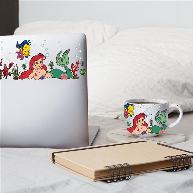 Mermaid UV DTF Cup Wrap – Easy Cup Wrap for Tumblers & Projects FeeFiFauxLeather