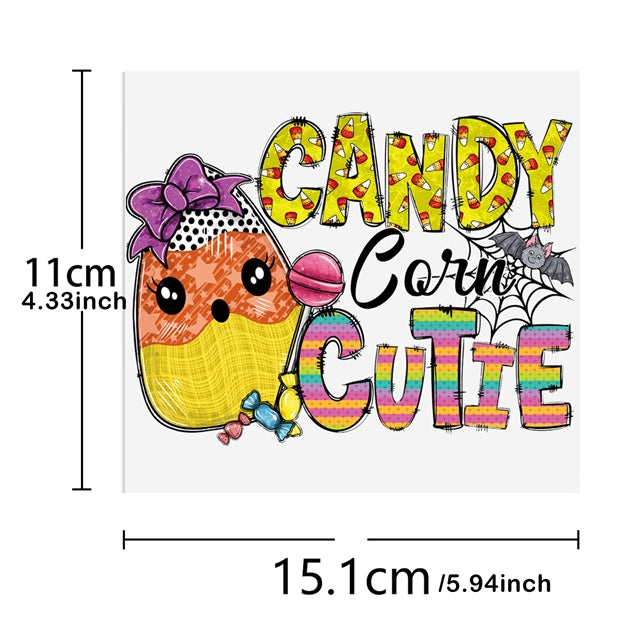 Halloween Trick or Treat UV DTF Cup Wrap – Easy Cup Wrap for Tumblers & Projects FeeFiFauxLeather